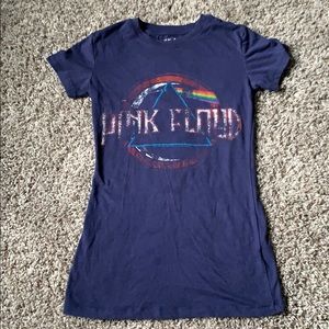 ⚡️Pink Floyd dark blue fitted t-shirt
